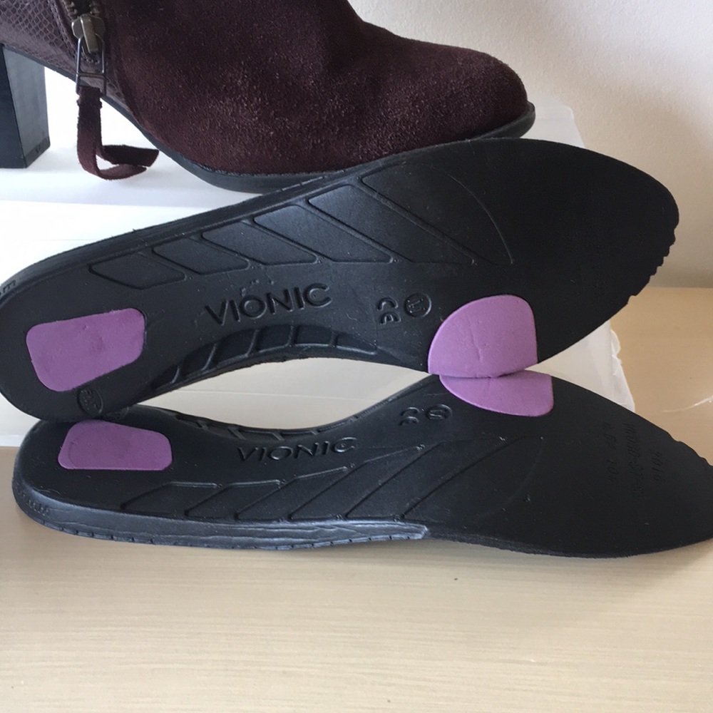 Vionic Suede Booties - image 8